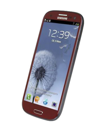 Смартфон Samsung Galaxy S3 GT-I9300 16Gb La Fleur Red - Кумертау